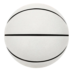 Ballon de <span class=keywords><strong>basket</strong></span> en cuir PU blanc de haute qualité, tailles 5, 6, 7, logo personnalisé pour les cadeaux d'anniversaire et de remise de diplôme - Product Image 5
