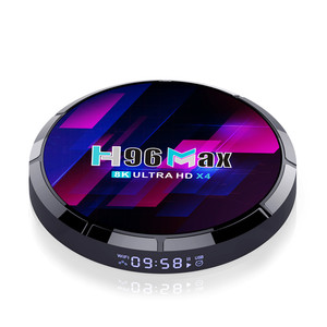 Amlogic S905X4 Set Top Box H96 Max X4 <span class=keywords><strong>Tv</strong></span> <span class=keywords><strong>Internet</strong></span> 8K HD Android 10,0 Smart <span class=keywords><strong>Tv</strong></span> Box <span class=keywords><strong>con</strong></span> control remoto - Product Image 1