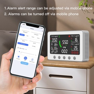 Moniteur <span class=keywords><strong>de</strong></span> qualité <span class=keywords><strong>de</strong></span> l'air professionnel et dispositif <span class=keywords><strong>de</strong></span> solution pour la ventilation, usine chinoise, enregistreur <span class=keywords><strong>de</strong></span> données RS485, sortie, mesureur <span class=keywords><strong>de</strong></span> <span class=keywords><strong>CO2</strong></span>, école - Product Image 3