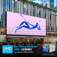 P3.91 Industriequalität Outdoor LED-Panel mit Hitzableitung Pro für Kino-Eingangsbereich Marketing-Display Vollfarb-SMD