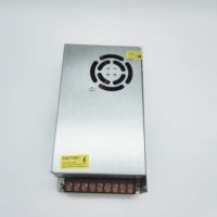 Transformateur d'alimentation à découpage 300W AC220V DC12V, simple, efficacité 85%, boîtier en aluminium, 25A, pour équipement de surveillance LED avec gradation