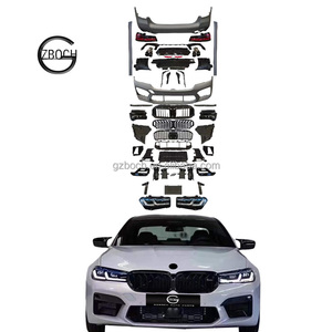Kit de Carrocería F90 M Power para <span class=keywords><strong>BMW</strong></span> Serie 5 G30 2018-2020, Pre-Actualización LCI <span class=keywords><strong>2021</strong></span>, Kit de Carrocería M5, Parachoques, Faldones Laterales, Faros Delanteros - Product Image 1
