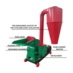 เครื่องบดอาหารค้อนไฟฟ้าสำหรับการแปรรูปอาหารสัตว์เครื่องบดอาหารแบบใหม่ - Product Image 4