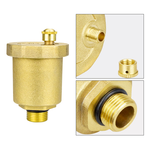 TMOK DN20 3/4 "BSP filetage mâle dégagement d'air automatique purge vanne d'échappement vanne <span class=keywords><strong>de</strong></span> ventilation pour chaudière radiateur réservoir solaire - Product Image 4