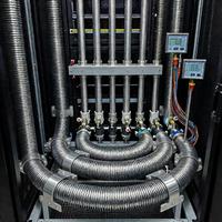 Tuyau flexible en acier inoxydable sur mesure certifié ISO9001 SS316L DN300 (12") 600LB à extrémité soudée pour raccordement d'échangeur de chaleur