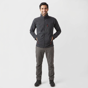 Veste Softshell Légère pour Hommes Imperméable Respirante pour l'Automne en Plein Air Fermeture Éclair - Product Image 1