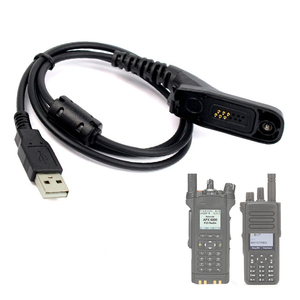 Cable de programación USB PMKN4012 para Xir P8668 para accesorios Walkie Talkie 1 metro USB tipo A/conector multipin - Product Image 2