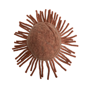 Toupet legato a mano 100% capelli umani sistema 8*10 Dreadlocks stile 130% densità da <span class=keywords><strong>uomo</strong></span> 9 pollici pieno pizzo colore rosa - Product Image 2