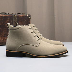 Botas de Hombre Estilo Martin, Modernas para Otoño e Invierno, Estilo Británico Retro, Botas de Tobillo para Hombre - Product Image 4