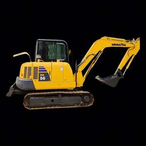 Mini-excavatrice sur chenilles d'occasion 6 tonnes Komatsu PC56 à vendre – Offre spéciale - Product Image 1