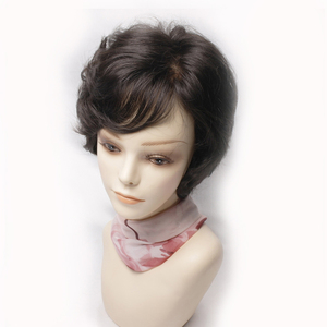 Peluca de Cabello Humano con Ondas al Agua, Tejida a Mano, Color Negro Natural, Marrón, con Pelo de Bebé, Encaje Transparente, Ligera, Sin Caída - Product Image 4