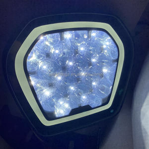 Foco LED superbrillante de 7 pulgadas para camión 4x4 todoterreno con luces de circulación diurna de dos colores Luz de conducción LED de 95W - Product Image 3