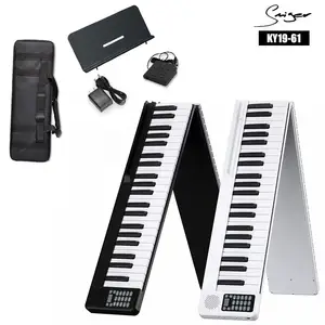China Factory <strong>61</strong> <strong>Keys</strong> Foldable <strong>Keyboard</strong> Piano <strong>Keyboard</strong> Instruments Smart Electronic Piano - Product Image 1