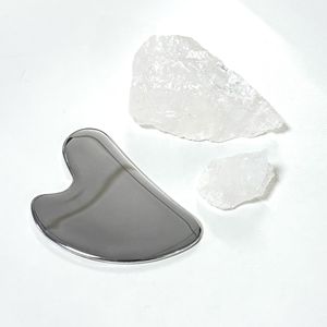 Racleur Gua Sha en acier - Product Image 4