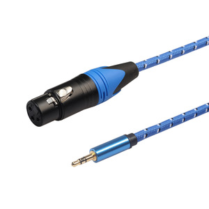 Câble de microphone professionnel blindé tout cuivre de 3 mètres avec <span class=keywords><strong>prise</strong></span> <span class=keywords><strong>jack</strong></span> TRS 3,5 mm femelle pour carte son K-voice, ligne de connexion <span class=keywords><strong>3M</strong></span> - Product Image 2
