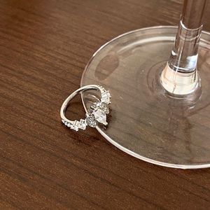 Yinruitai S925 Sterling Silver Zirconia <b>Open</b> <b>Ring</b> Women High End Jewelry Trendy Fashion <b>Rings</b> Gift Occasion Prong Setting - Product Image 2
