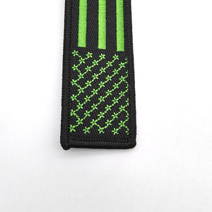 Portachiavi personalizzato all'ingrosso cina con cordino corto ricamato e altre catene chiave come regali di novità - Product Image 6