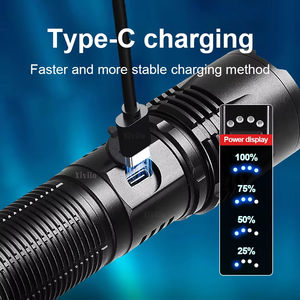 Linterna LED para Exteriores, Portátil, Recargable, con Batería Integrada, de Largo Alcance, Venta al Por Mayor - Product Image 4