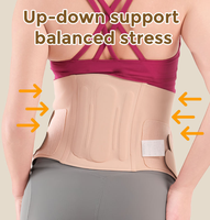 Ceinture de Maternité Élastique Ajustable Prix Usine Couleur Beige Soutien Lombaire pour Soulagement des Douleurs Dorsales