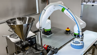 Système de robot collaboratif FANUC CRX-10iA léger à 6 axes, charge utile de 10 kg, pour l'inspection industrielle et les tâches automatisées