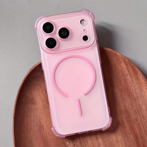 Funda de teléfono de TPU translúcida mate color caramelo para iPhone Air 17 Pro Max, fundas para iPhone 17 Pro Max color rosa - Product Image 1