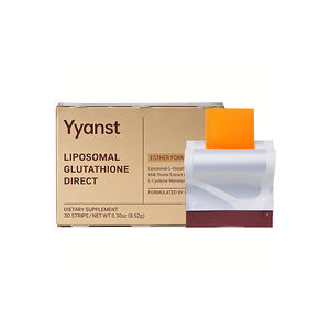 Bandelettes buccales de glutathion et de vitamine C de haute qualité, marque privée, pour blanchir la peau, résister à l'oxydation cutanée et protéger les cellules hépatiques. - Product Image 1