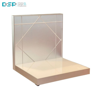 Usine vietnamienne DSP Conception de base de miroir créatif moderne pour les soins de la peau et les cosmétiques présentoir acrylique - Product Image 2