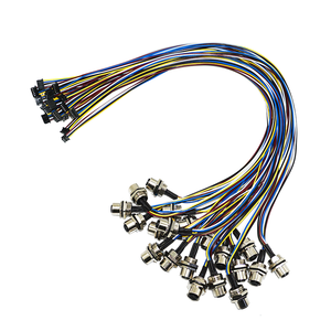 โรงงานความงามที่กำหนดเอง8ขา24AWG สายกับ <span class=keywords><strong>Jst</strong></span>/ GX16เชื่อมต่อลากสาย - Product Image 5