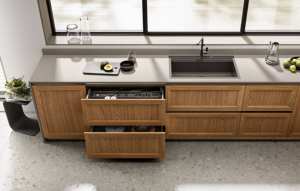 高級カスタムモジュール式キッチンキャビネット ステンレス製 環境に優しい ISO認証 ハードウェア保証 アメリカンスタイルアパートメント - Product Image 6