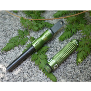 CNC Waterproof Outdoor <b>Fire</b> Starter Ultra Hard Alloy Scraper EDC <b>Tool</b> Camping Survival - Product Image 5