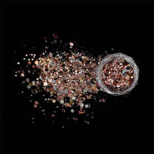 低最小起订量变色龙闪光混合尺寸变色亮片粉末定制包装 - Product Image 5