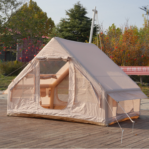 เต๊นท์เป่าลม4ชั้นสำหรับครอบครัว6คนกันน้ำได้เต็นท์แคมป์ปิ้งกลางแจ้ง - Product Image 3