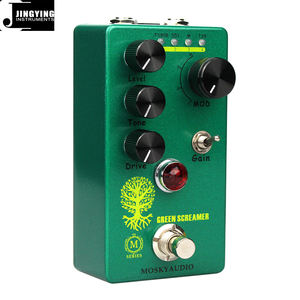Jingying 2025 fábrica al por mayor serie M GREEN SCREAMER Overdrive guitarra eléctrica bajo efecto Pedal piezas y accesorios de guitarra - Product Image 2