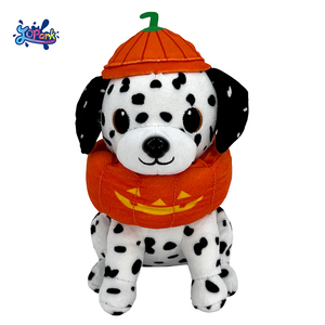 Tùy chỉnh cướp biển vàng <span class=keywords><strong>Retriever</strong></span> mềm Puppy plushies mặc Mặt nạ mắt Halloween dEc món quà thú nhồi bông sang trọng mô phỏng con chó đồ chơi - Product Image 6