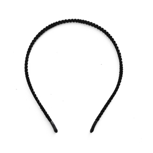 Serre-tête noir au design simple et original, très tendance 2026, pour femme, style léger et luxueux, accessoire de mode pour cheveux - Product Image 6