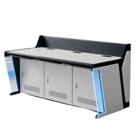 Console centrale de contrôle de luxe moderne pour poste de travail de commande de la circulation Bureau en métal