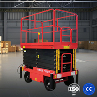 Plateforme élévatrice à ciseaux hydraulique mobile 8M 12M 10M Tables élévatrices pour la manutention des matériaux