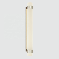 Applique Murale Moderne en Laiton avec Abat-jour en Verre Dépoli, Style Antique Bronze, pour Intérieur, Villa, Hôtel, Salon, Grande Applique de Salle de Bain Barton