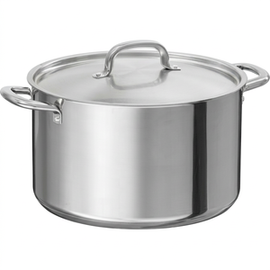 Commercial stainless steel soup <b>pot</b> Easy cleaning soup <b>pot</b> Soup <b>pot</b> with lid Commercial kitchen soup <b>pot</b> - Product Image 1
