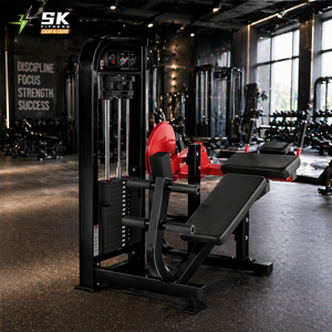 Machine à Crunchs Abdominaux Assis à Poids Sélectables SK Commercial – Équipement Professionnel d'Entraînement des Abdos et du Core pour Salle de Sport - Product Image 1