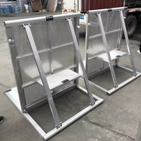 Equipo de Exhibición Modular de Aluminio de Primera Calidad, Contrachapado Antideslizante, Capacidad de Carga de 1000 kg, Plegable, Control de Multitudes, Seguridad para Eventos