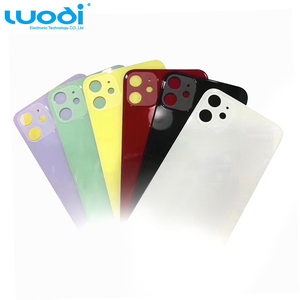 Carcasa de vidrio para teléfono móvil, carcasa trasera de batería para <span class=keywords><strong>iphone</strong></span> <span class=keywords><strong>11</strong></span>/11pro/<span class=keywords><strong>11</strong></span> pro max - Product Image 1