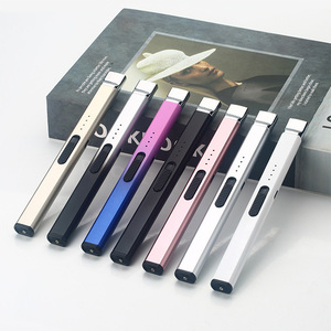 Pemantik USB Baru Tipe-C Isi Ulang Arc untuk Luar Ruangan BBQ Camping Tahan Angin Tanpa Asap Pemantik Lilin USB Isi Ulang - Product Image 1