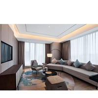 Maßgefertigte 5-Sterne-Hotel Doppelbett Schlafzimmer-Möbelsets OEM ODM Design Hotel-Schlafzimmer-Möbelsets zum Verkauf