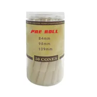 Custom Printed Tip Pre Brown Roll Cone
