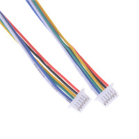 Konektor Kabel Kawat Jst SH 1.0 2/3/4/5/6/7/8/9/10/11/12Pin Ujung Ganda Kabel Kawat Elektronik