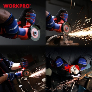 Workpro 20V 125mm không chổi than không <span class=keywords><strong>d</strong></span>ây máy mài gó<span class=keywords><strong>c</strong></span> máy xay điện <span class=keywords><strong>c</strong></span>ông <span class=keywords><strong>c</strong></span>ụ điện Pin Lithium <span class=keywords><strong>c</strong></span>ông nghiệp Máy mài gó<span class=keywords><strong>c</strong></span> - Product Image 6