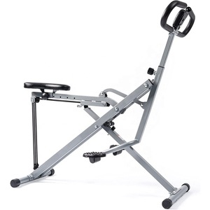 Macchina <span class=keywords><strong>per</strong></span> Allenamento Glutei con Assistenza Squat, Compressione Totale, Uso Domestico, in Acciaio al Carbonio con Fascia Elastica - Product Image 4
