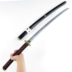 Touken Ranbu Anime-Inspirado Katana Cosplay <span class=keywords><strong>Arma</strong></span> Prop-Espada de bambú y madera 40.94in/104cm - Product Image 4