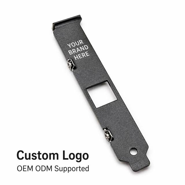 CNC Machined ITX SFF 2U Computer Case Rear Slot PCI Blank Bracket Dust Proof Shield for PC Chassis